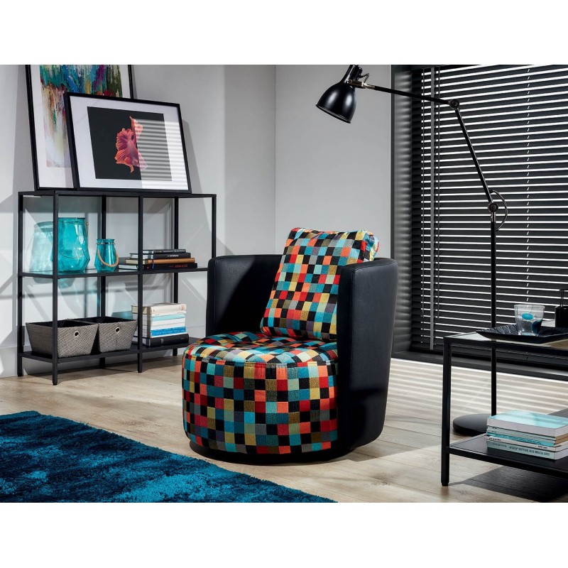 Obrotowy fotel do salonu Astra fi 65 cm