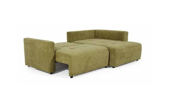 Narożnik po rozłożeniu funkcji spania 