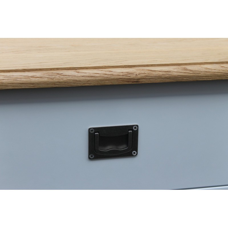 Szczotkowany blat dębowy