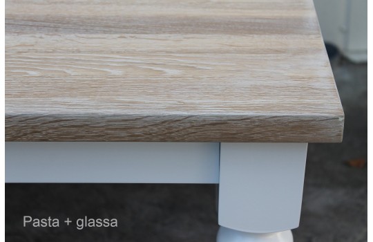 Blat zabezpieczony pastą i glassą