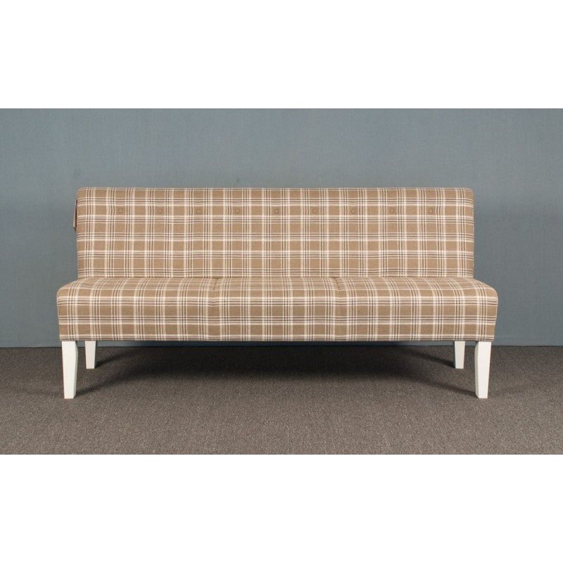 Ławka z białymi nóżkami Piter