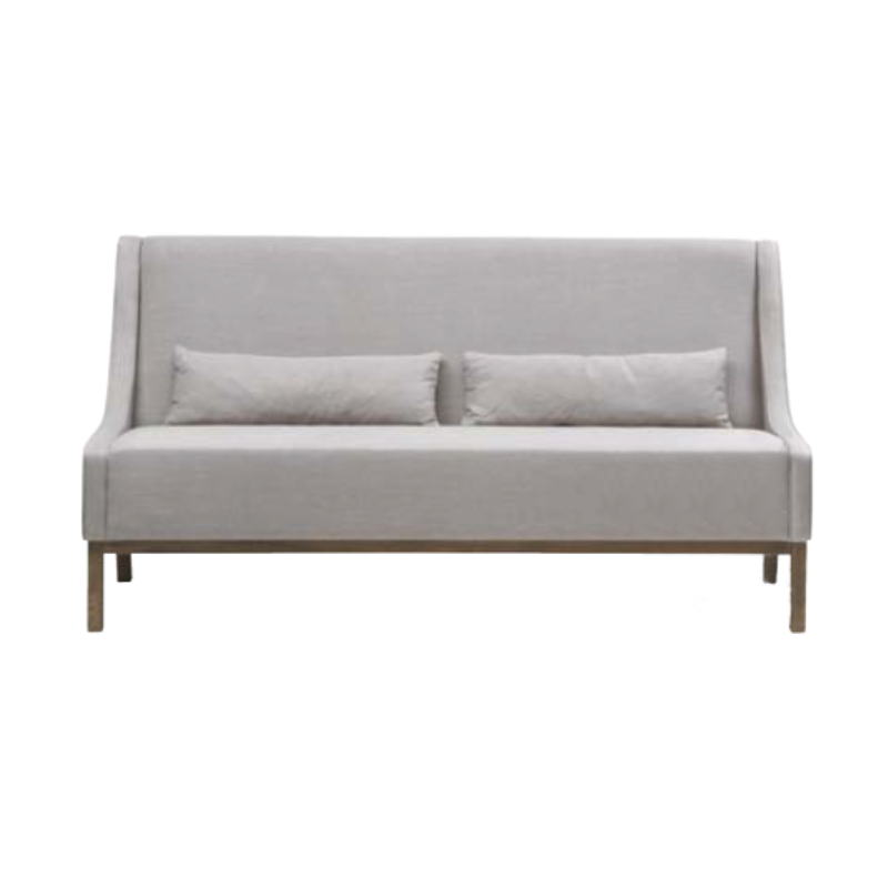 Szara Ławka Patras 202 cm - na wymiar