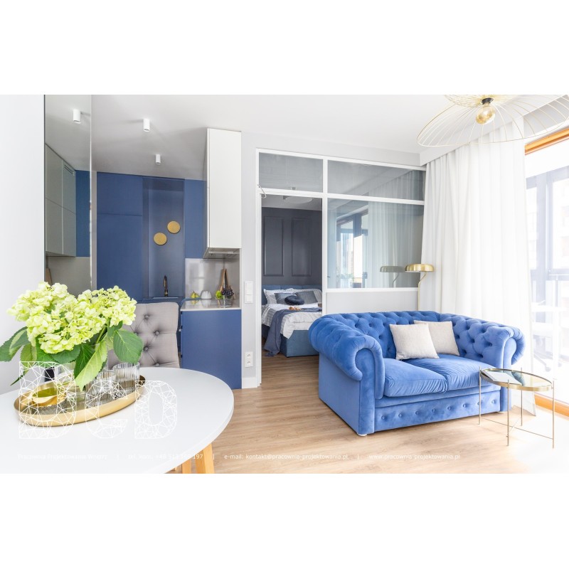 Sofa Chesterfield Retro w tkaninie Serenata 36