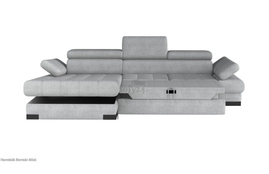 Narożnik Bormio Mini z pojemnikiem na pościel