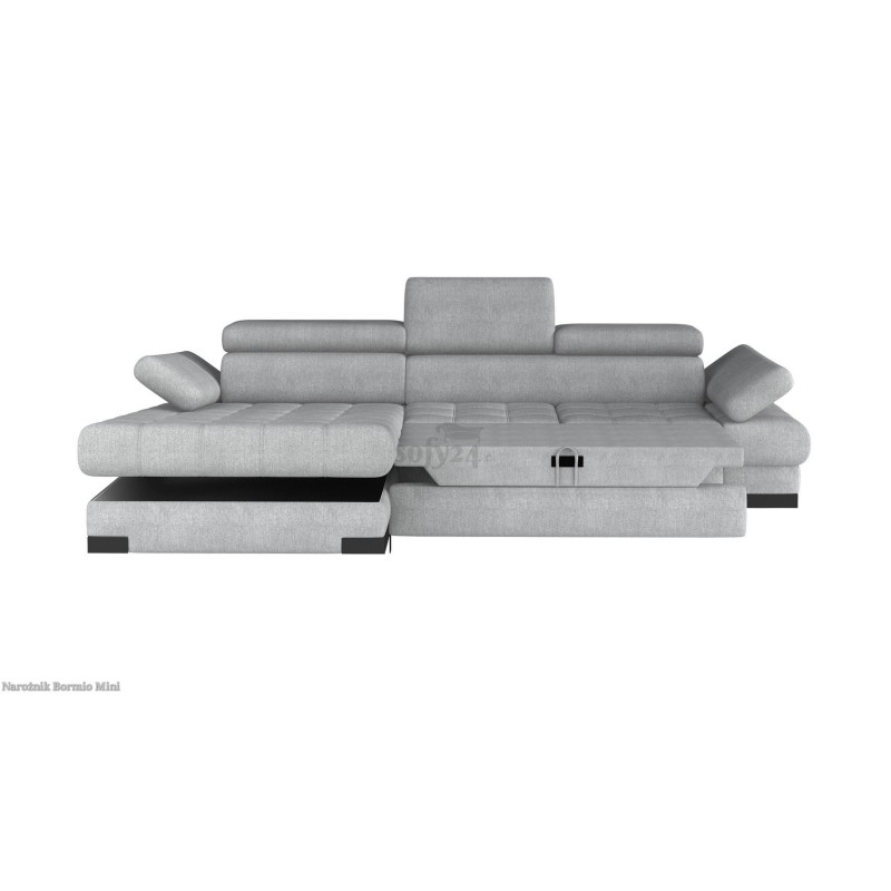 Narożnik Bormio Mini z pojemnikiem na pościel