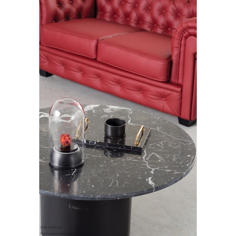 Fotel Lizbona skóra naturalna