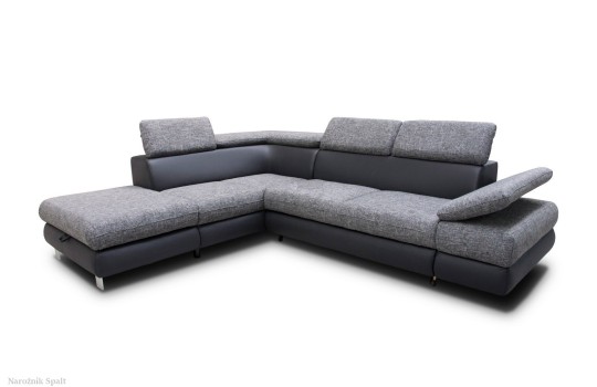 Narożnik Spalt z regulowanymi zagłówkami