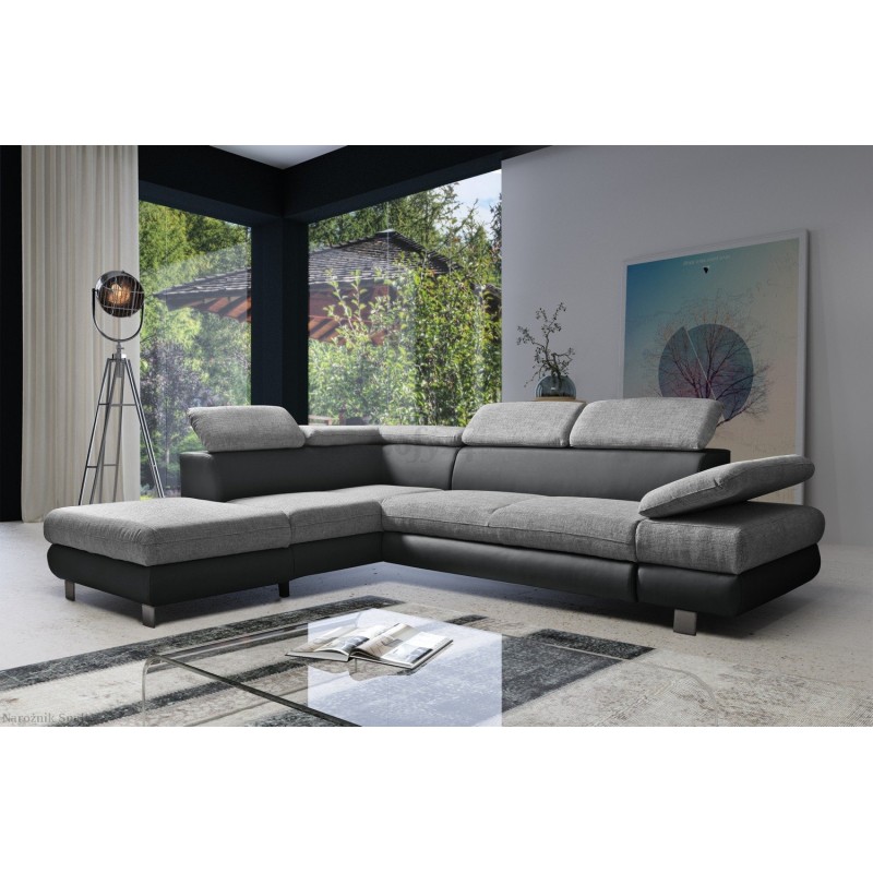 Narożnik Spalt 276 x 226 cm z f. spania