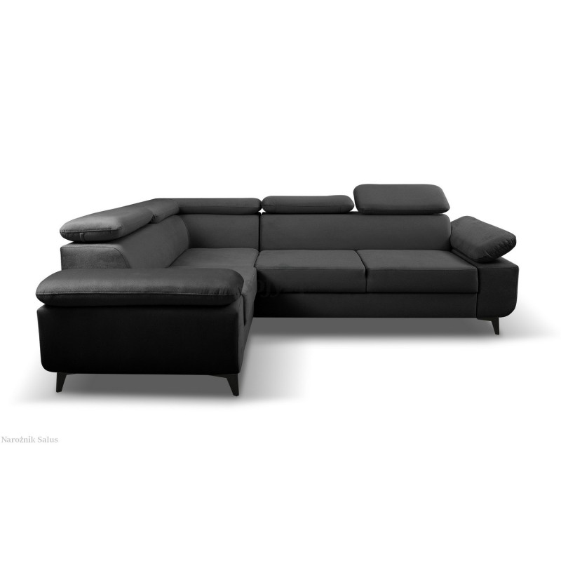 Czarny narożnik Salus 