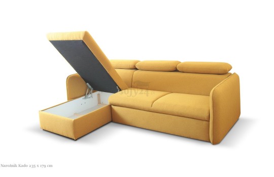 Pojemnik w otomanie - narożnik Kado