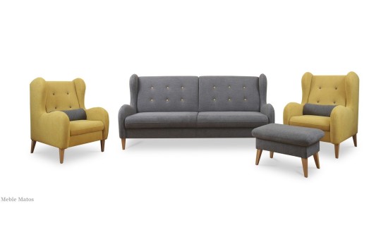 Sofa Matos i fotele
