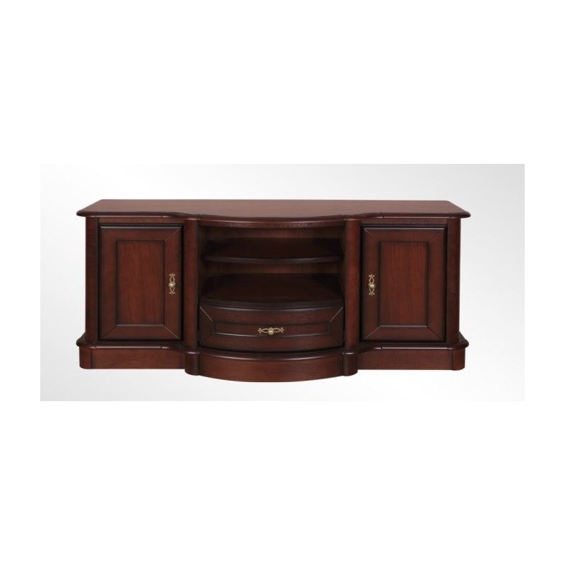 Szafka RTV z drzwiczkami i szufladą 