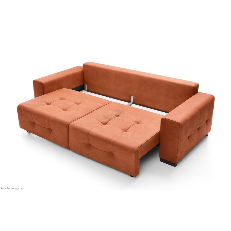 Sofa Indio z dużym pojemnikiem na pościel