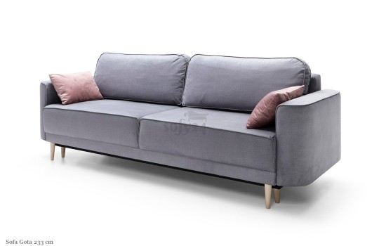 Sofa 233 cm z funkcją spania - Gota