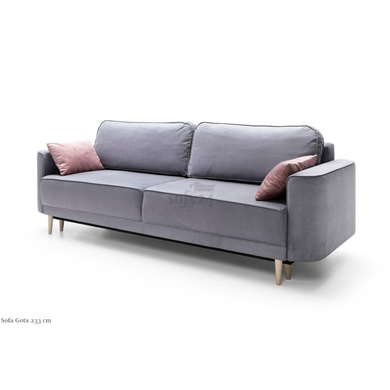 Sofa 233 cm z funkcją spania - Gota
