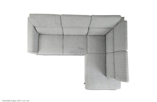 Widok z góry narożnika 