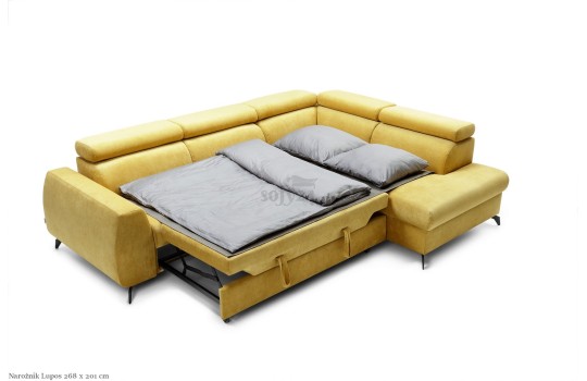 Narożnik Lupos po rozłożeniu