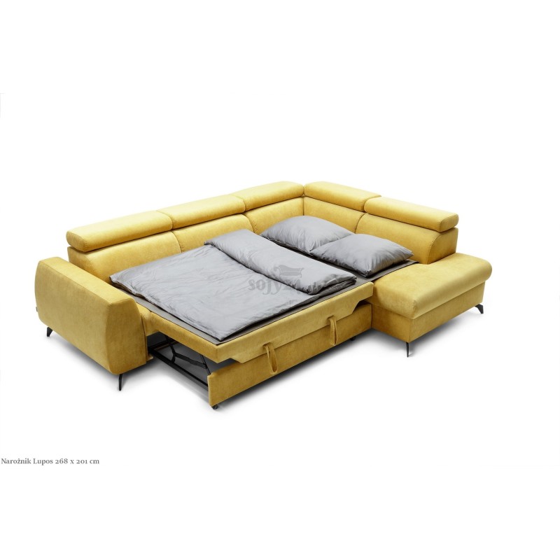 Narożnik Lupos po rozłożeniu