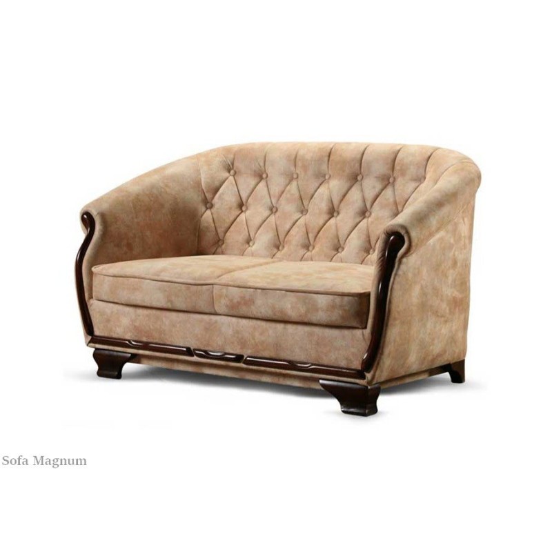 Sofa z pikowanym oparciem Magnum 2R