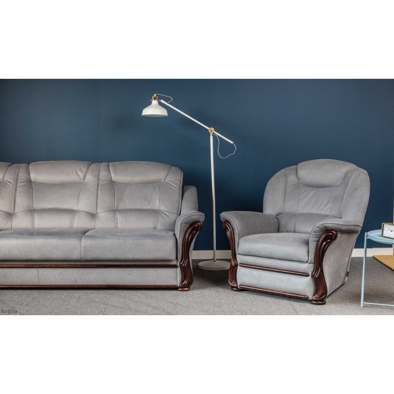 Komplet wersalka + fotel Regan