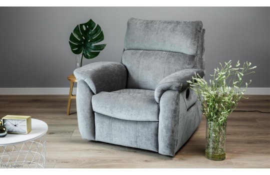 Wygodny fotel z funkcją relaks