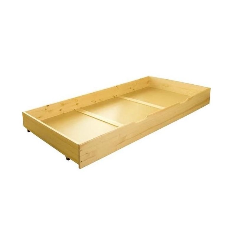 Drewniana pojemna szuflada