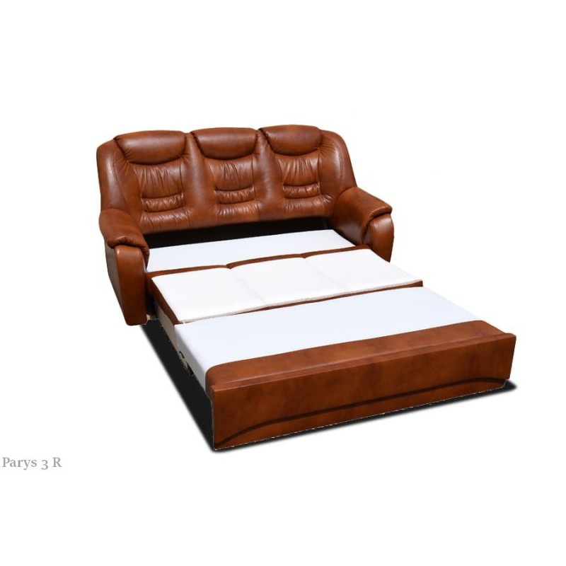 Sofa Parys 3R po rozłożeniu