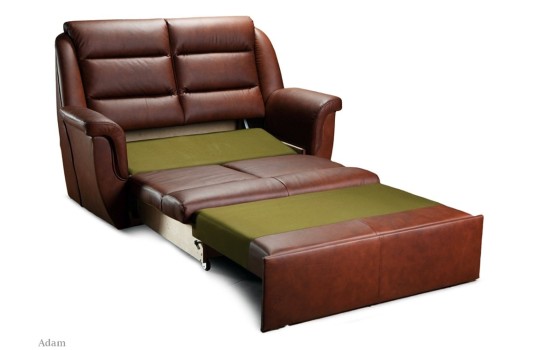 Kanapa Adam 2RP po rozłożeniu funkcji spania ( typ wózek )