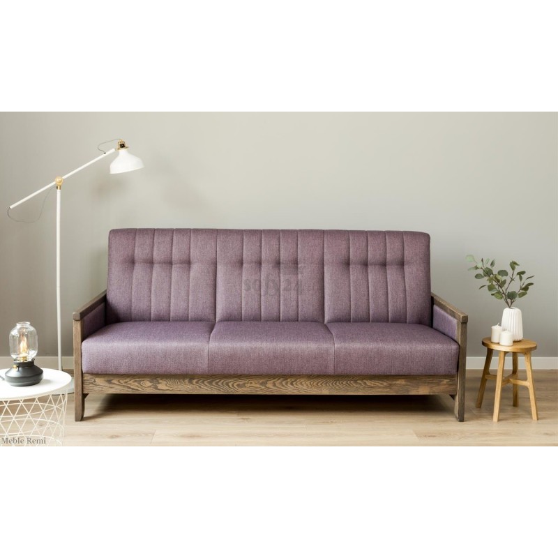 Wersalka z drewnianą podstawą Remi