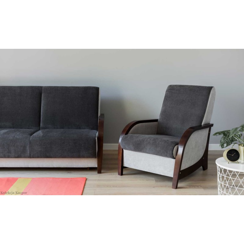 Wersalka i fotel Kacper