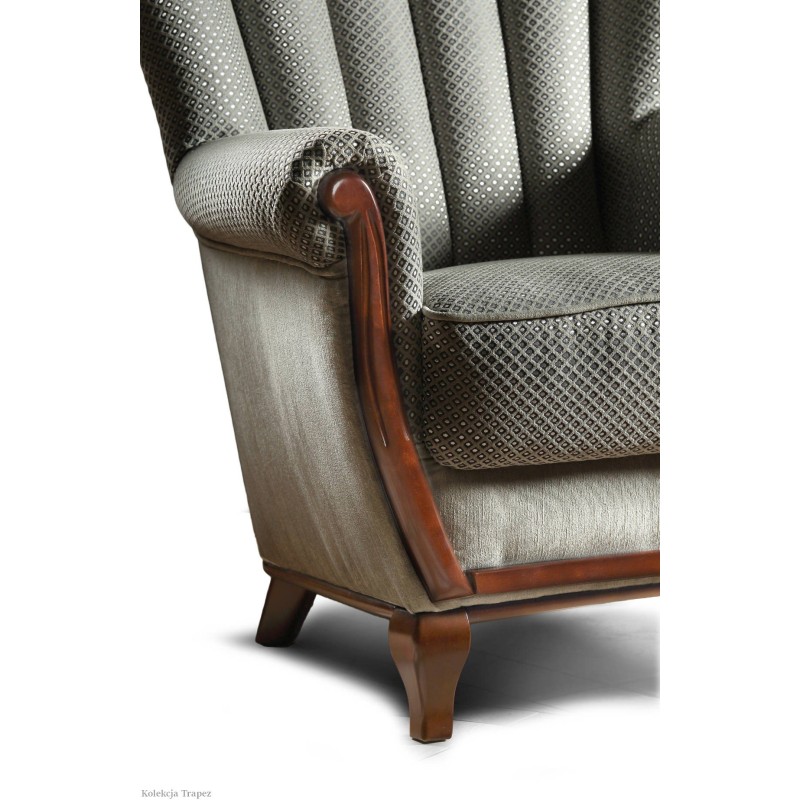 Drewniane elementy fotela 