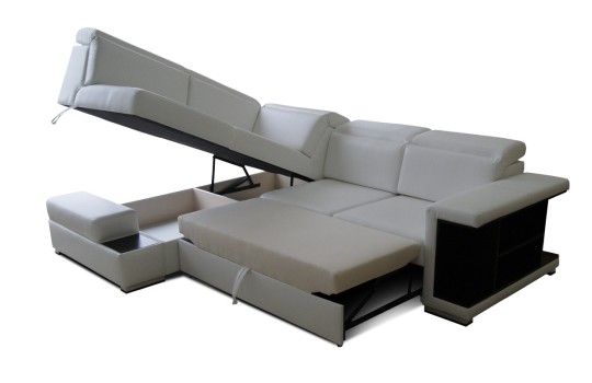 Narożnik z półką i pojemnikiem Fran