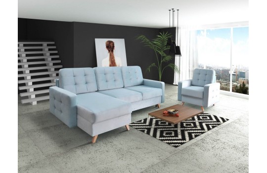 Narożnik Marta 236 x 151 cm z funkcją spania