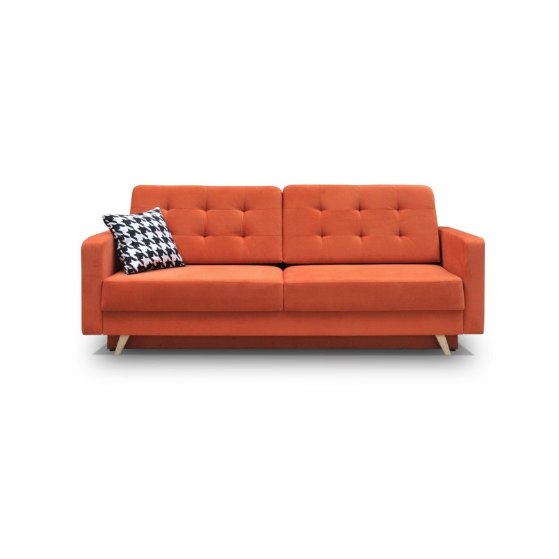 Pomarańczowa sofa Marta