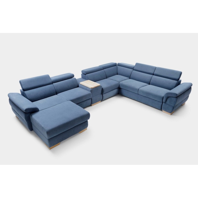 duży granatowy narożnik 