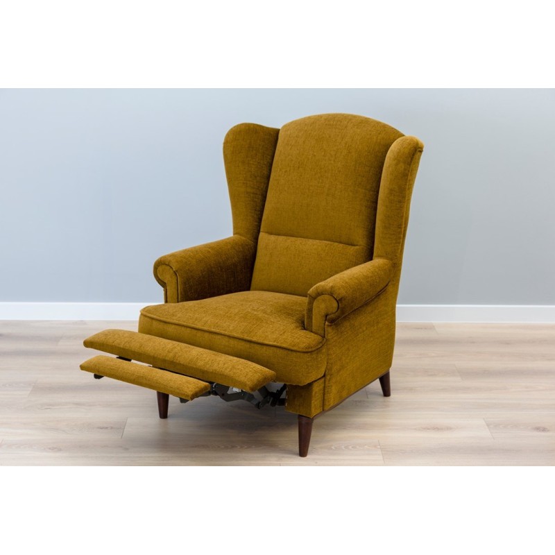 Fotel Denis po rozłożeniu funkcji relaks