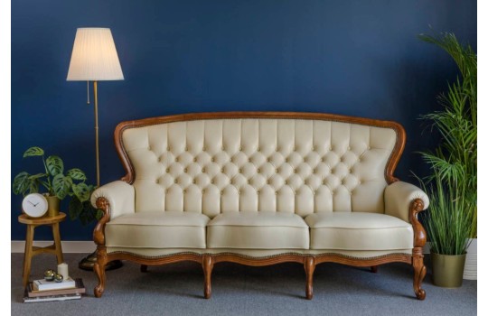 sofa Sani 3 z rzeźbą