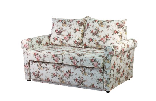 Sofa Aida w tkaninie w kwiaty