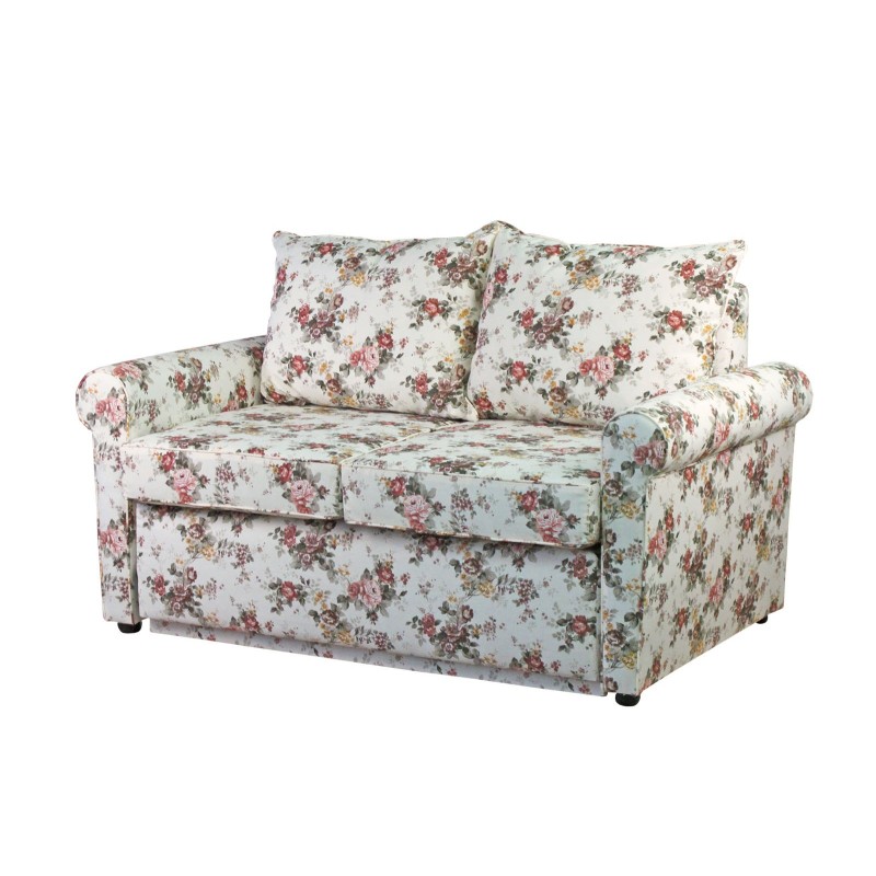 Sofa Aida w tkaninie w kwiaty