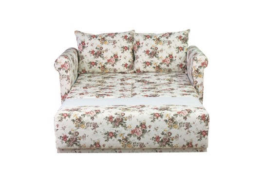 Sofa Aida 130 cm - rozkładanie na wózku 