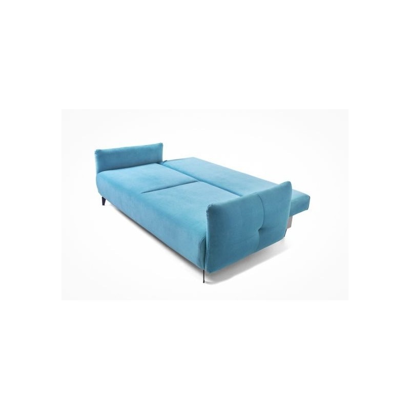 Sofa Cetra po rozłożeniu funkcji spania