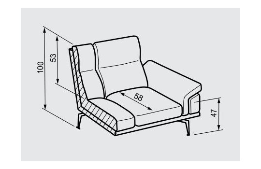 Narożnik Lavender 1: 297x177 cm 