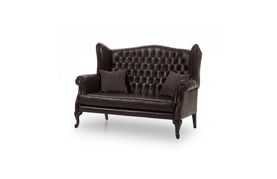 Sofa Aksel z niskim oparciem