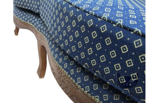 Kanapa step, drewniany stelaż