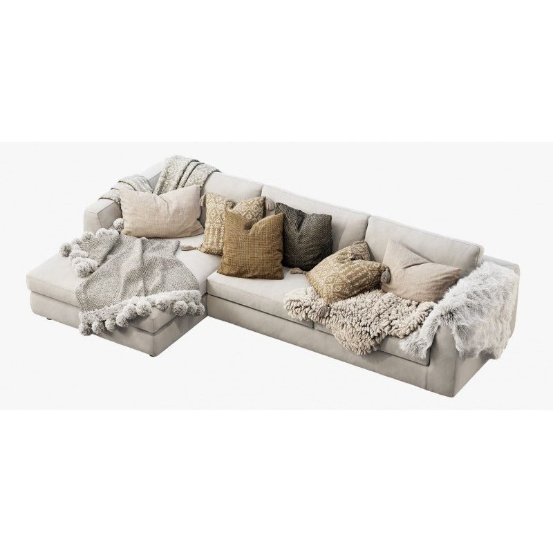 narożnik z głębokim siedziskiem 