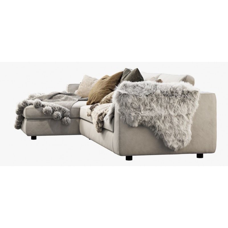 narożnik w kremowym kolorze 