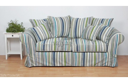Sofa w paski Fryderyk