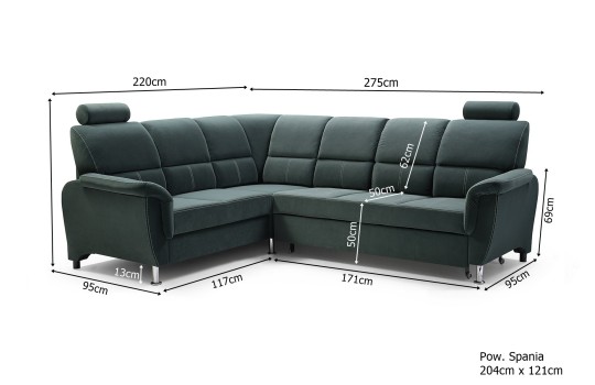 Narożnik Wenus wymiary