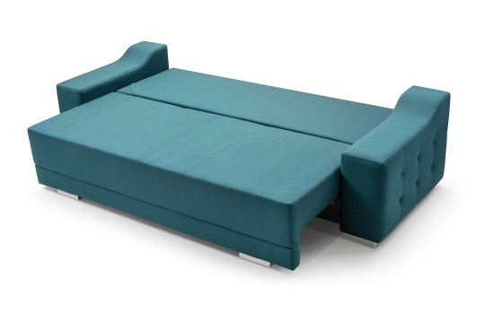 Sofa Lira po rozłożeniu funkcji spania