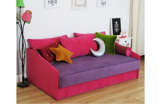 Sofa młodzieżowa z dużym pojemnikiem Pluto 